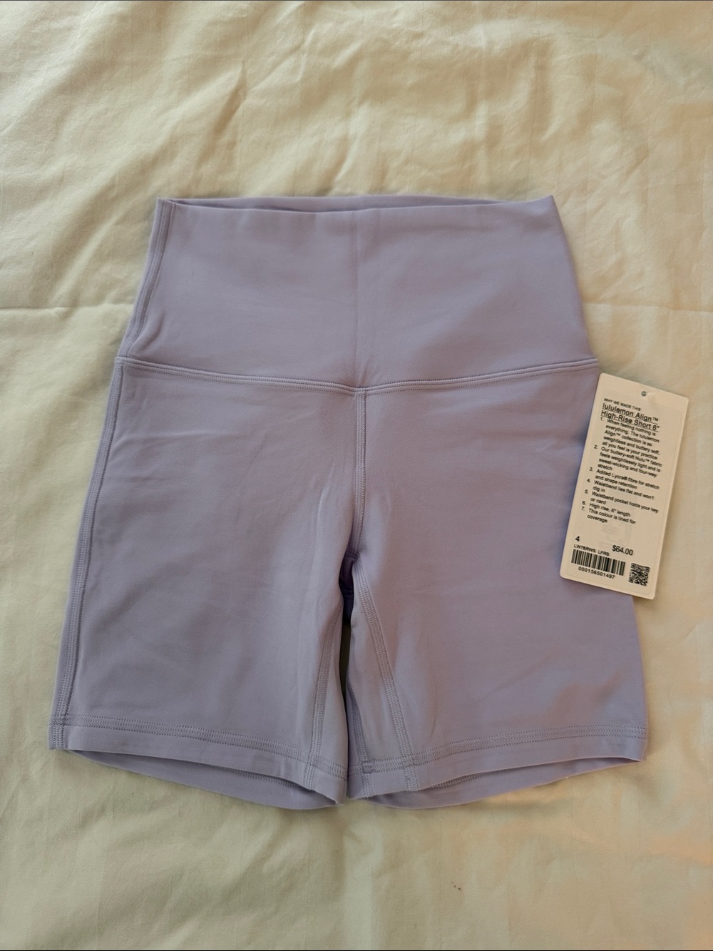 lululemon Align High-Rise Short 6” - Lavender Frost - Picture 2 of 4